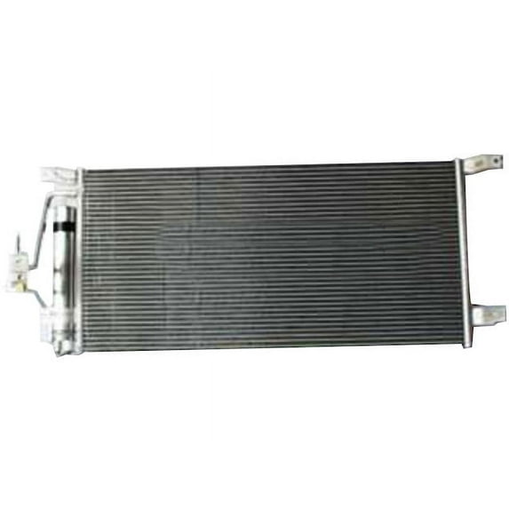 Front A/C Condenser - Compatible with 1999 - 2006 Pontiac Montana 2000 2001 2002 2003 2004 2005