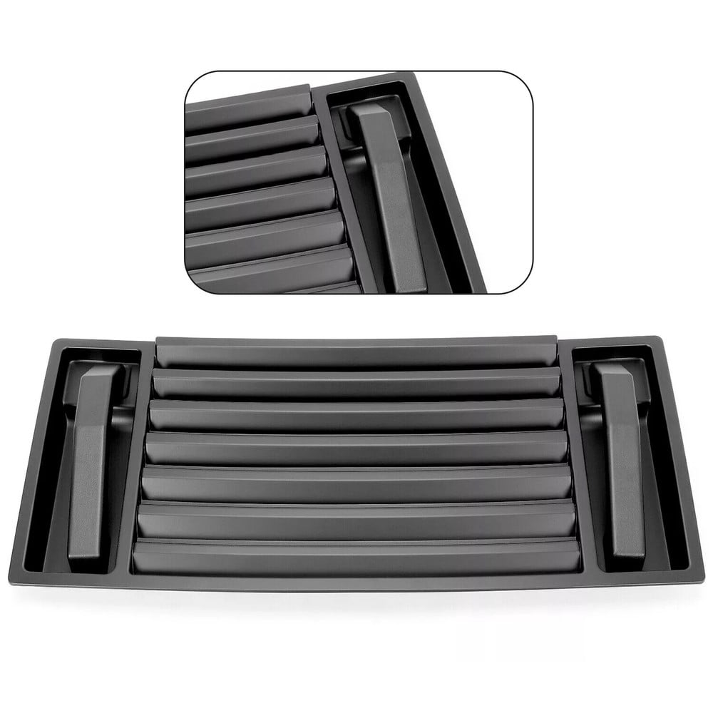 Hoods For HUMMER H2 5-Piece ABS Chrome Hood Vent & Handle Cover Trim Kit For 2003-2009 Hummer H2 (Front Deck Panel) Interior Trims For Hummer H2