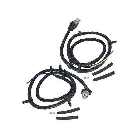 Front ABS Speed Sensor 2 Piece Kit - Compatible with 2007 - 2015 Chevy Impala 2008 2009 2010 2011 2012 2013 2014