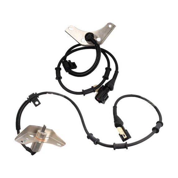 Front ABS Wheel Speed Sensor Set 2 Piece - Compatible with 1995 - 1998 Ford E-350 Econoline 1996 1997