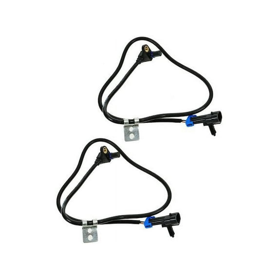 Front ABS Wheel Speed Sensor Set 2 Piece - Compatible with 1998 - 2005 Chevy Blazer 1999 2000 2001 2002 2003 2004