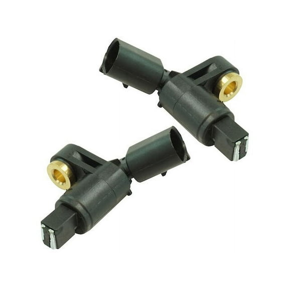 Front ABS Wheel Speed Sensor Set 2 Piece - Compatible with 1998 - 2010 Volkswagen Beetle 1999 2000 2001 2002 2003 2004 2005 2006 2007 2008 2009