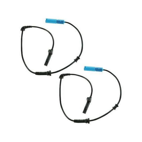 Front ABS Wheel Speed Sensor Set 2 Piece - Compatible with 2002 - 2008 Mini Cooper 2003 2004 2005 2006 2007