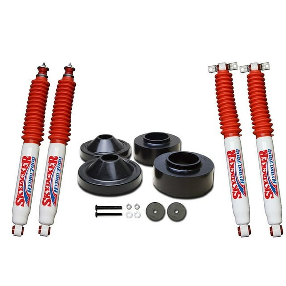 Front Air Lift Leveling Kit - Compatible with 2007 - 2017 Jeep Wrangler 2008 2009 2010 2011 2012 2013 2014 2015 2016