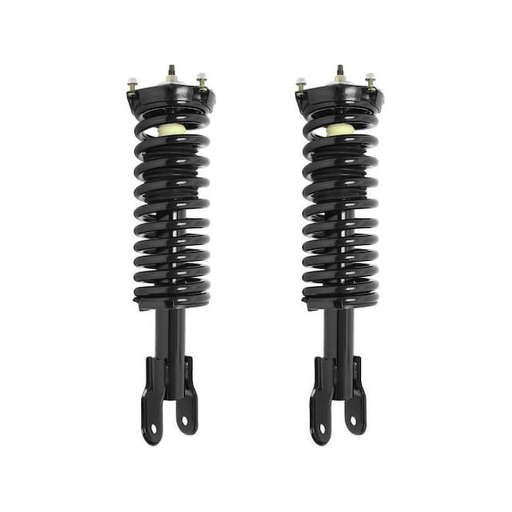 Front Air Spring to Coil Spring Conversion Kit - Compatible with 1993 - 1998 Lincoln Mark VIII 1994 1995 1996 1997