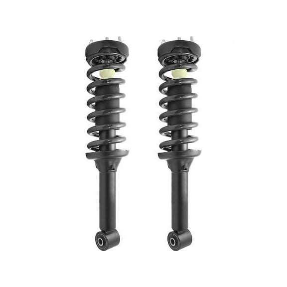 Front Air Spring to Coil Spring Conversion Kit - Compatible with 2006 - 2013 Land Rover Range Rover Sport 2007 2008 2009 2010 2011 2012