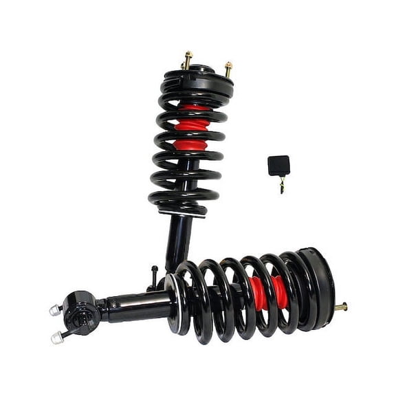 Front Air Spring to Coil Spring Conversion Kit - Compatible with 2007 - 2014 Chevrolet Suburban 1500 - Dorman