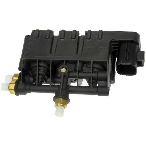Front Air Suspension Solenoid Valve Unit - Compatible with 2010 - 2016 Land Rover LR4 - Dorman