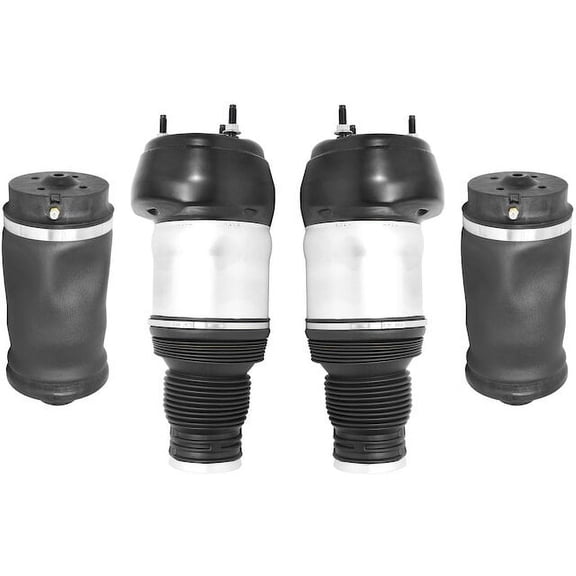 Front Air Suspension Spring Set - Compatible with 2013 - 2016 Mercedes-Benz GL450 2014 2015
