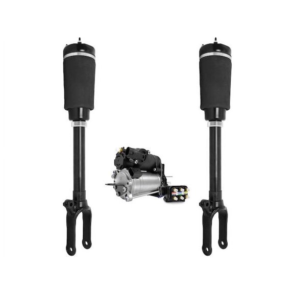 Front Air Suspension Strut Set - Compatible with 2007 - 2012 Mercedes-Benz GL450 2008 2009 2010 2011