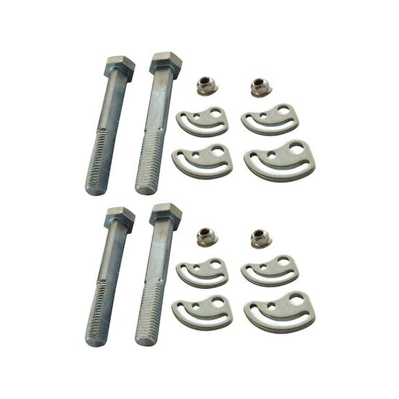 Front Alignment Caster Camber Kit - Compatible with 1999 - 2018 Chevy Silverado 1500 2000 2001 2002 2003 2004 2005 2006 2007 2008 2009 2010 2011 2012 2013 2014 2015 2016 2017
