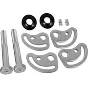 Front Alignment Caster Camber Kit - Compatible with 1999 - 2018 Chevy Silverado 1500 2000 2001 2002 2003 2004 2005 2006 2007 2008 2009 2010 2011 2012 2013 2014 2015 2016 2017