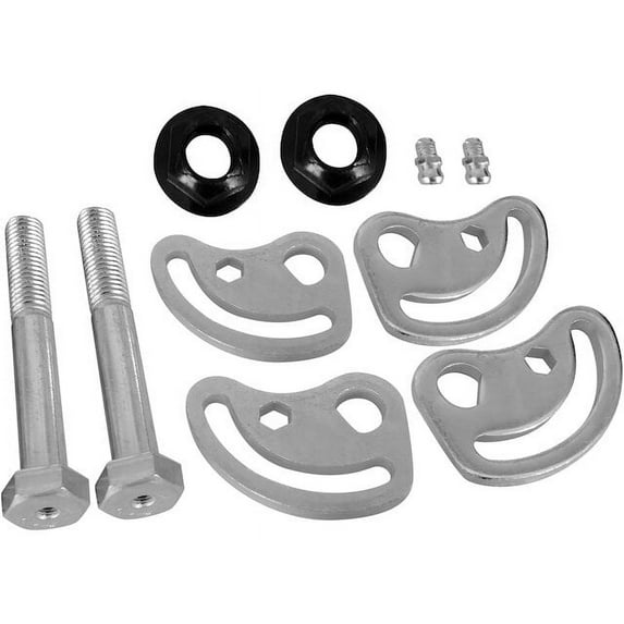 Front Alignment Caster Camber Kit - Compatible with 2001 - 2010 Chevy Silverado 2500 HD 2002 2003 2004 2005 2006 2007 2008 2009