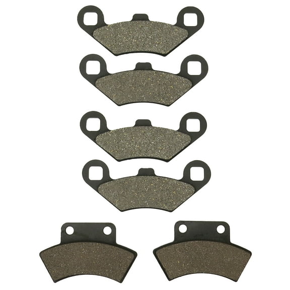 Front And Rear Brake Pads Compatible With Polaris XPress Xpress 300 1996 1997 1998 1999