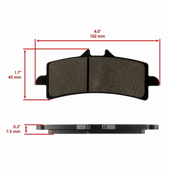 Front And Rear Brake Pads for Ducati Diavel 2011 2012 2013 2014 2015 2016
