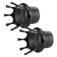 thumbnail image 1 of Front Axle Cap Covers Distinctive Crown Styling CNC Aluminum Alloy for Motorbike ModificationBlack, 1 of 5