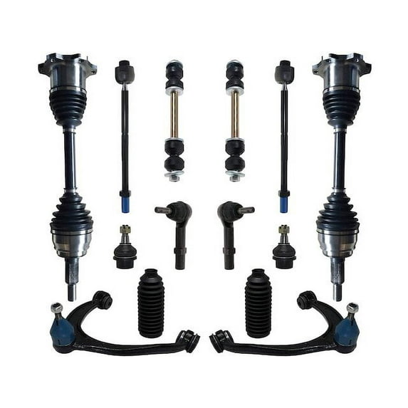 Front Axle Control Arm Ball Joint Kit - Compatible with 2007 - 2013 Chevy Avalanche 2008 2009 2010 2011 2012