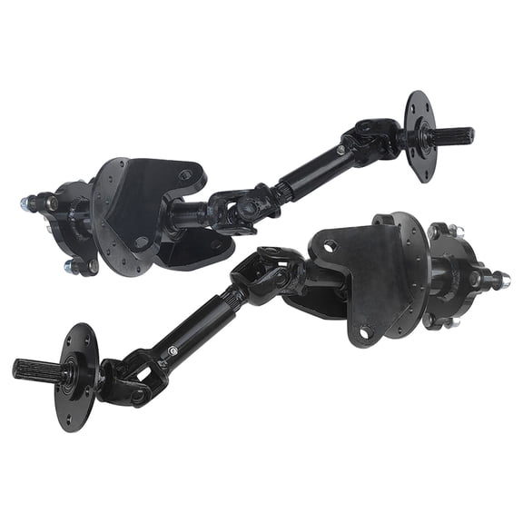 Front Axle Kit 4 Wheel Drive Half Axle Assembly for Electric ATV Quad Buggy Go Kart Snowmobile Drift Trike Golf Cart 4 Wheeler Mini Bike Dolly Cart E Bike