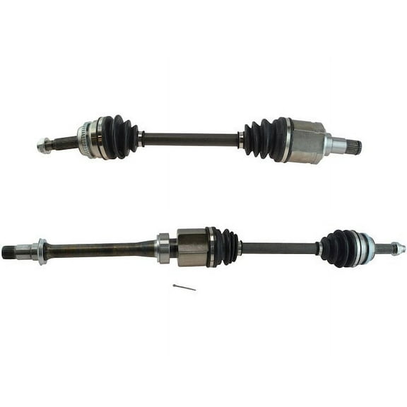 Front Axle Shaft Set 2 Piece - Compatible with 2001 - 2007 Toyota Highlander FWD 2.4L 4-Cylinder 2002 2003 2004 2005 2006