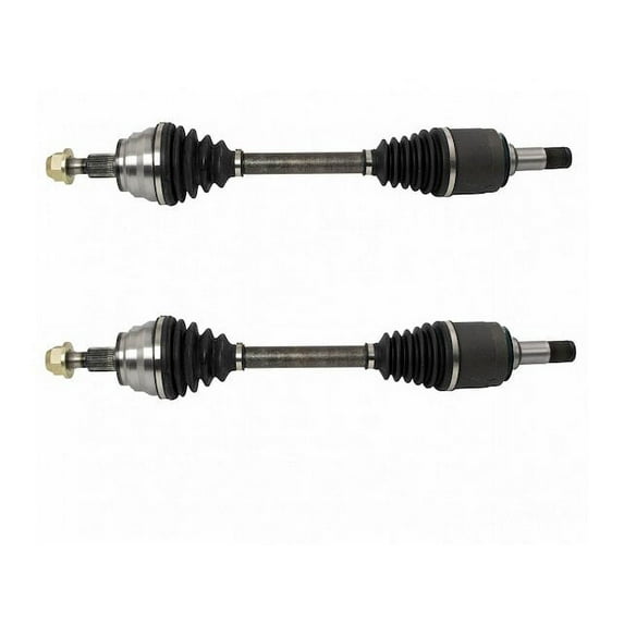 Front Axle Shaft Set 2 Piece - Compatible with 2007 - 2009 Mercedes-Benz GL320 2008