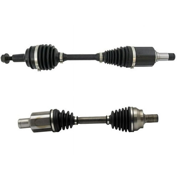 Front Axle Shaft Set 2 Piece - Compatible with 2015 - 2017 Mercedes-Benz E400 Coupe 2016