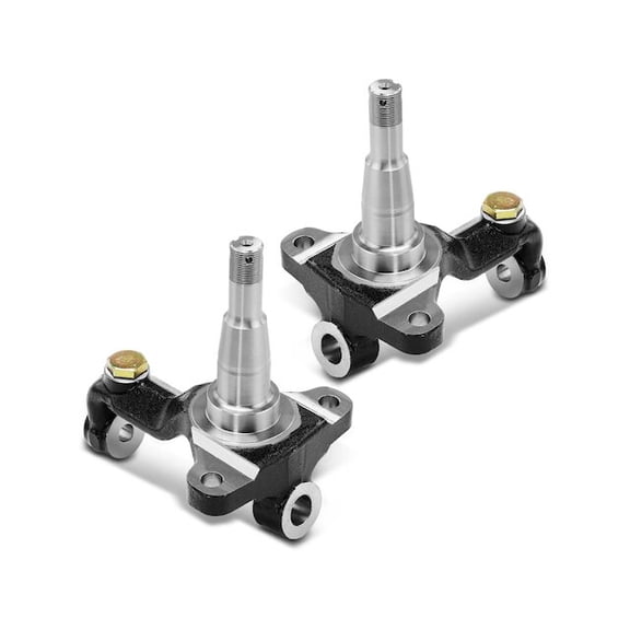 Front Axle Spindle Kit 2 - Compatible with 1964 - 1972 Chevy El Camino 1965 1966 1967 1968 1969 1970 1971