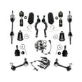 thumbnail image 1 of Front Axle Wheel Hub Ball Joint Tie Rod Kit - Compatible with 2004 - 2008 Isuzu Ascender 2005 2006 2007, 1 of 2