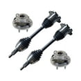 thumbnail image 1 of Front Axle and Wheel Hub Assembly Kit - Compatible with 2007 - 2013 GMC Sierra 1500 2008 2009 2010 2011 2012, 1 of 2