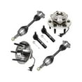 thumbnail image 1 of Front Axle and Wheel Hub Assembly Kit - Compatible with 2007 - 2013 GMC Sierra 1500 2008 2009 2010 2011 2012, 1 of 2