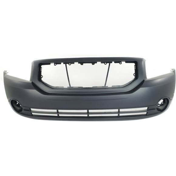 Front BUMPER COVER Compatible For DODGE CALIBER 2007-2012 Primed with Fog Light Holes