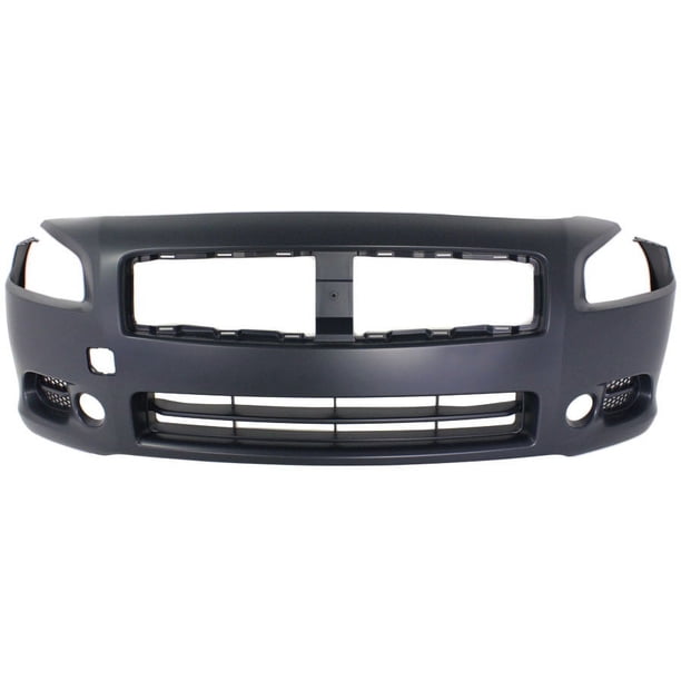 Front Grille Emblem For Nissan Maxima 2009-2014 - Chrome Silver Logo, Remanufactured Like New