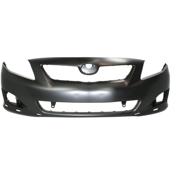 Front BUMPER COVER Compatible For TOYOTA COROLLA 2009-2010 Primed with Spoiler Holes S/XRS Models North America Built