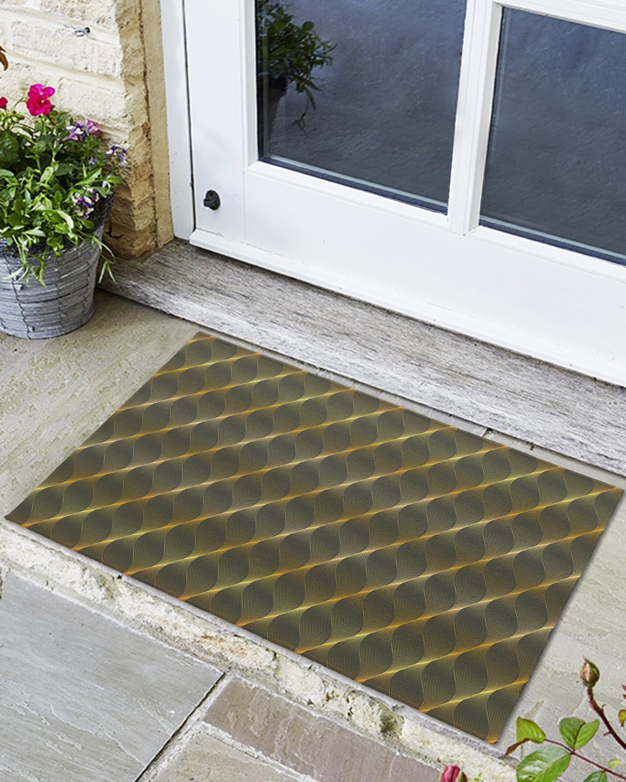 Front Back Door Mat NonSlip Absorbent Entrance Mat Durable Floor Mat