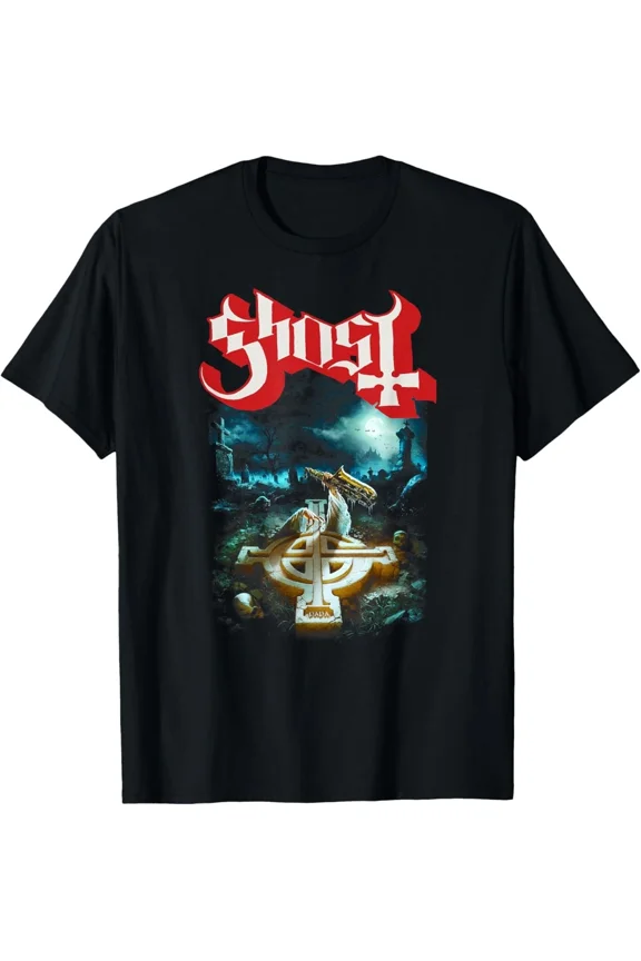 ( Front & Back ) Ghost Rite Here, Rite Now Title T-Shirt