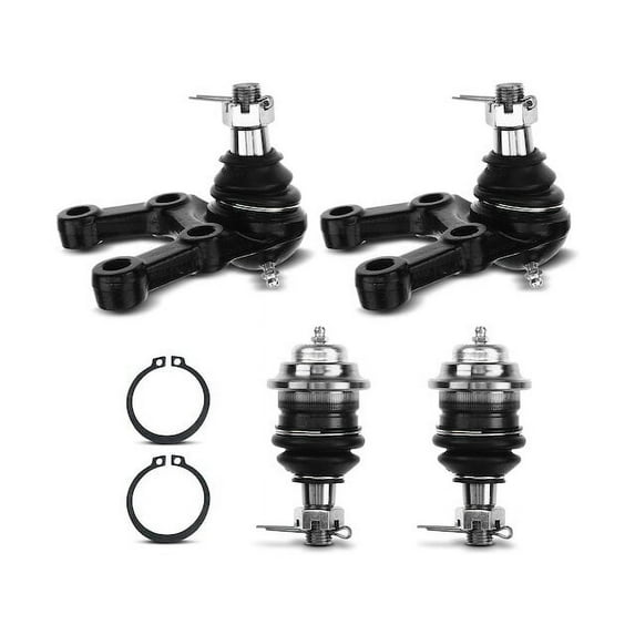 Front Ball Joint Kit 4 - Compatible with 1987 - 1989 Dodge Raider Base - Autopart Premium