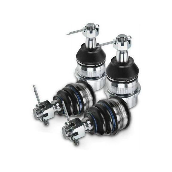 Front Ball Joint Kit 4 - Compatible with 1990 - 1995, 1997 - 2006 Jeep Wrangler 1991 1992 1993 1994 1998 1999 2000 2001 2002 2003 2004 2005