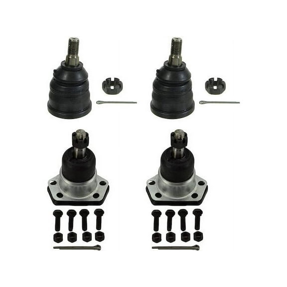 Front Ball Joint Set - Compatible with 1981 - 1986, 1993 - 1996 Cadillac Fleetwood 1982 1983 1984 1985 1994 1995