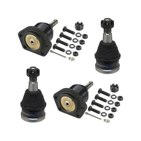 Front Ball Joint Set - Compatible with 1987 - 1991 GMC R1500 Suburban 1988 1989 1990