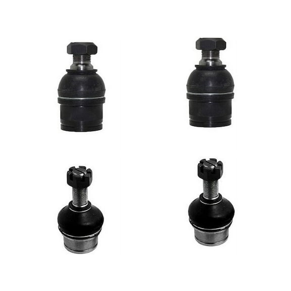 Front Ball Joint Set - Compatible with 1999 - 2012 Ford F-250 Super Duty 2000 2001 2002 2003 2004 2005 2006 2007 2008 2009 2010 2011