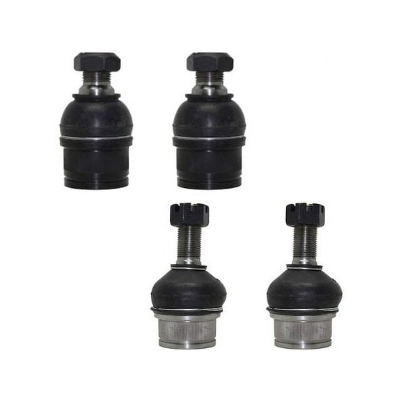 Front Ball Joint Set - Compatible with 1999 - 2012 Ford F-350 Super Duty 2000 2001 2002 2003 2004 2005 2006 2007 2008 2009 2010 2011