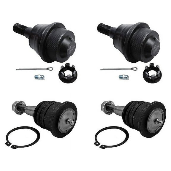 Front Ball Joint Set - Compatible with 2000 - 2010 GMC Yukon XL 2500 2001 2002 2003 2004 2005 2006 2007 2008 2009