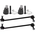 thumbnail image 1 of Front Ball Joint Sway Bar Link Kit 4 Piece - Compatible with 2011 - 2014 Mazda 2 2012 2013, 1 of 2
