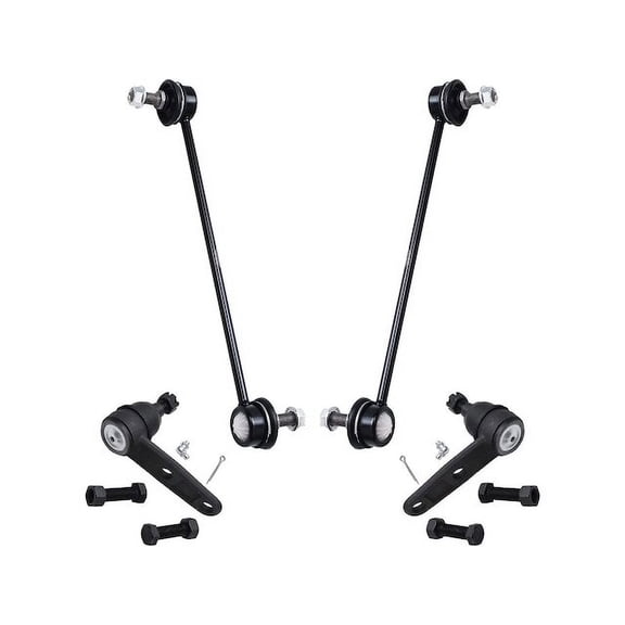 Front Ball Joint Sway Bar Link Kit - Compatible with 2007 - 2011 Chevy Aveo5 2008 2009 2010