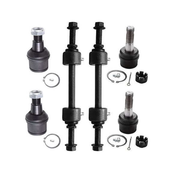 Front Ball Joint Sway Bar Link Kit - Compatible with 2010 - 2019 Ford F-250 Super Duty 2011 2012 2013 2014 2015 2016 2017 2018