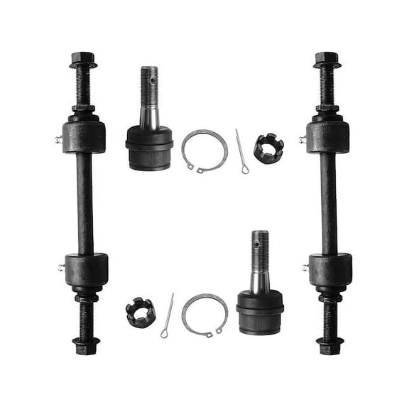 Front Ball Joint Sway Bar Link Kit - Compatible with 2010 - 2019 Ford F-350 Super Duty 2011 2012 2013 2014 2015 2016 2017 2018