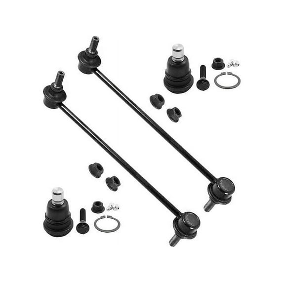 Front Ball Joint Sway Bar Link Kit - Compatible with 2020 - 2021 Kia Soul