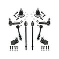 thumbnail image 1 of Front Ball Joint Sway Bar Link Tie Rod End Kit - 10 Piece - Compatible with 2000 - 2004 Dodge Dakota RWD 2001 2002 2003, 1 of 2