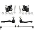 thumbnail image 1 of Front Ball Joint Sway Bar Link Tie Rod End Kit 6 Piece - Compatible with 2015 - 2017 Hyundai Sonata 2016, 1 of 2