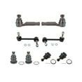 thumbnail image 1 of Front Ball Joint Sway Bar Link Tie Rod End Kit 8 Piece - Compatible with 2005 - 2018 Toyota Tacoma 2006 2007 2008 2009 2010 2011 2012 2013 2014 2015 2016 2017, 1 of 2