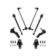 thumbnail image 1 of Front Ball Joint Sway Bar Link Tie Rod End Kit 8 Piece - Compatible with 2006 - 2013 Volvo C70 2007 2008 2009 2010 2011 2012, 1 of 2